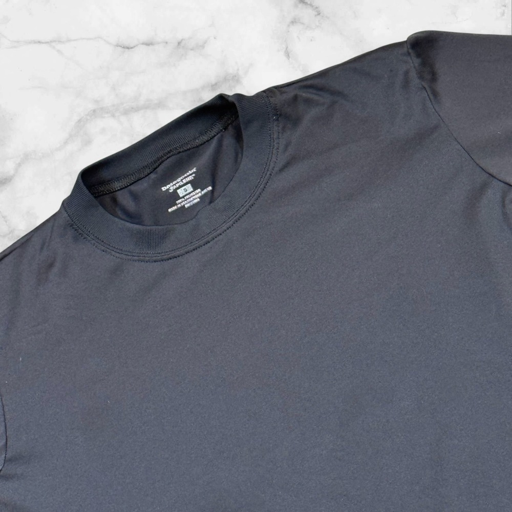 Patagonia‎ Capilene Men Size S LS Base Layer Performance Shirt Made in USA Black